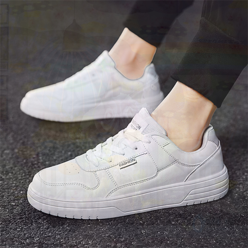 Streetwear Brand Name - With Ties PU Leather Shoes 41