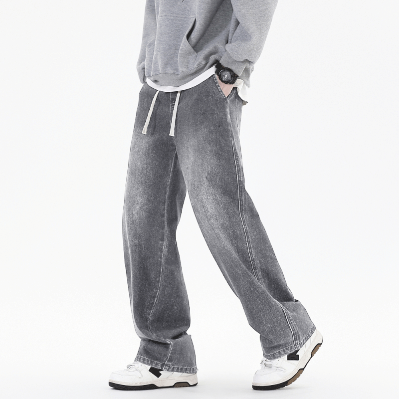 Streetwear Brand Jeans - Spring Autumn New Streetwear Loose Jeans