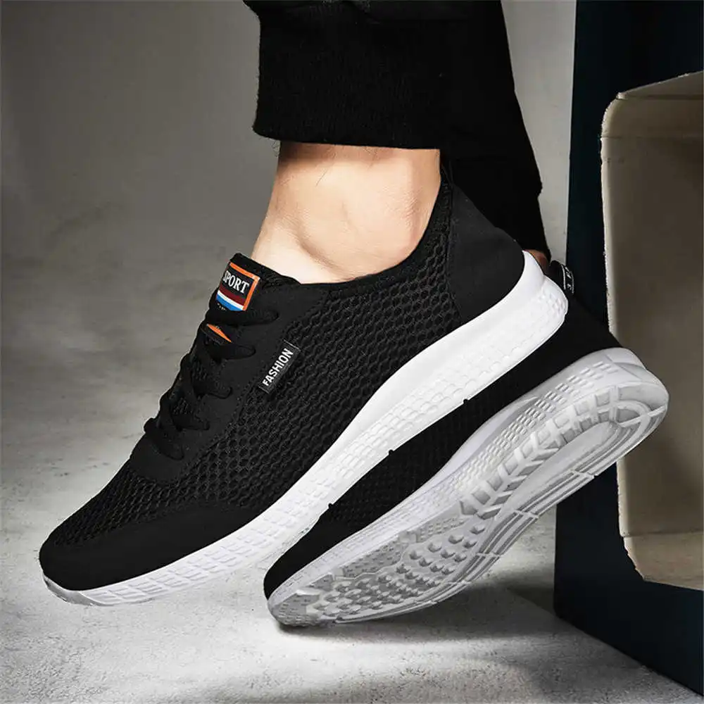Streetwear Brand Name - 35-46 Breathable Light Blue Sneakers Men