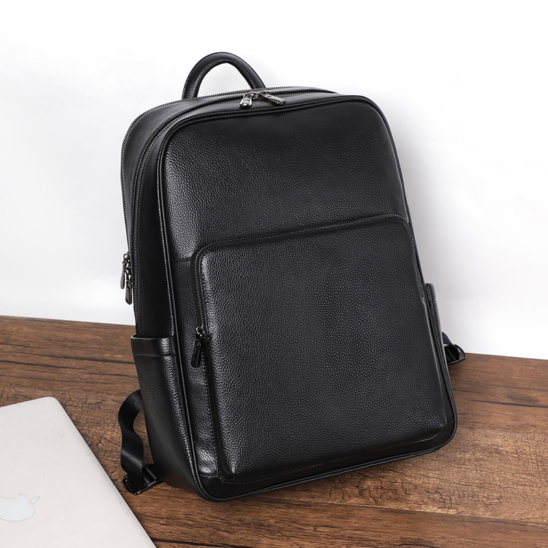 100% Cow Genuine Leather Men B - огляд і ціна Streetwear Brand Backpack
