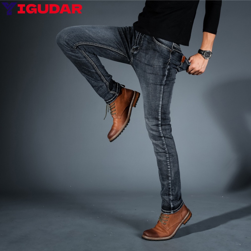 Fashion Minimalist Stretch Jea - огляд і ціна Streetwear Brand Jeans