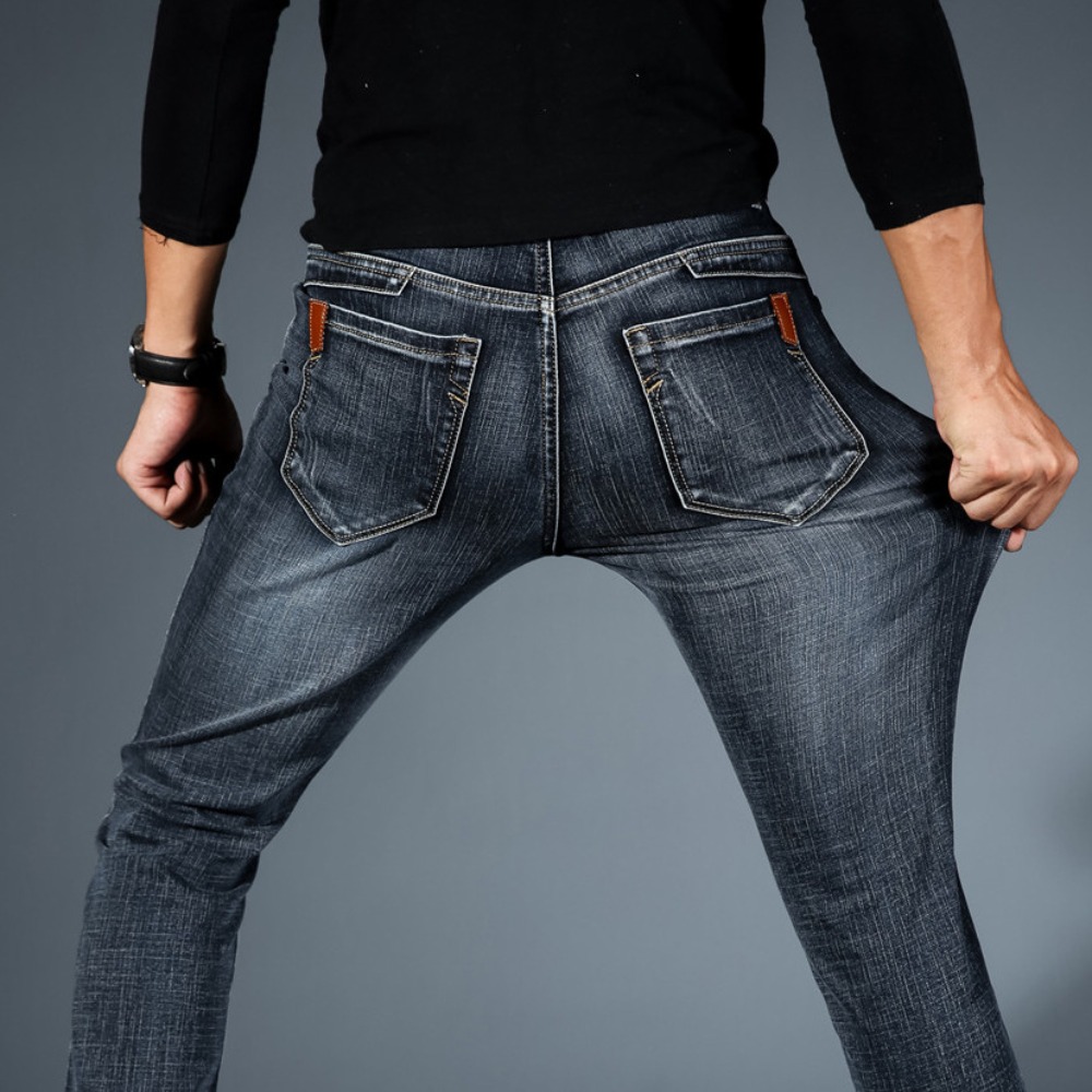 Fashion Minimalist Stretch Jea - огляд і ціна Streetwear Brand Jeans