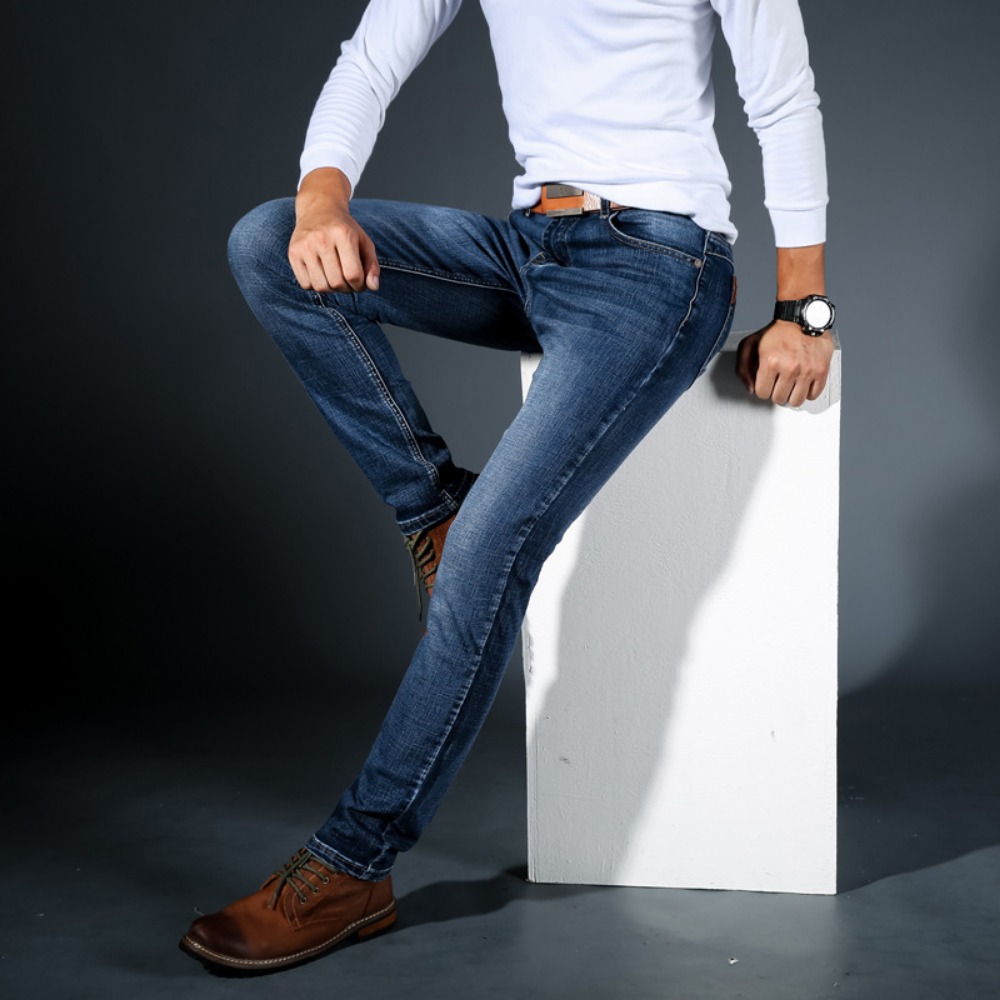 Fashion Minimalist Stretch Jea - огляд і ціна Streetwear Brand Jeans
