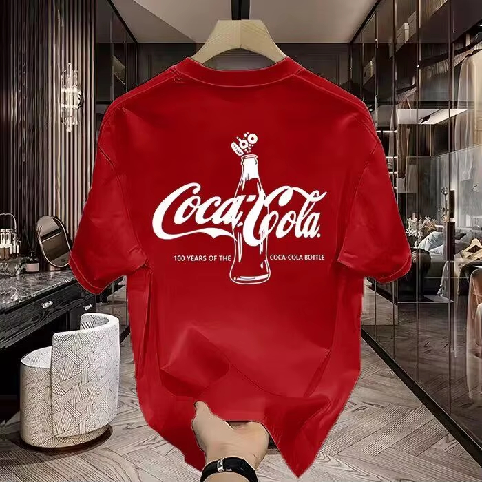 Red Classic Soda Logo Trendy S - огляд і ціна Streetwear Brand Red Logo
