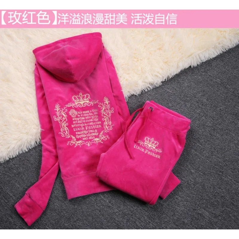 JC Tracksuit Women Velvet Wome - огляд і ціна Streetwear Brand Y2K