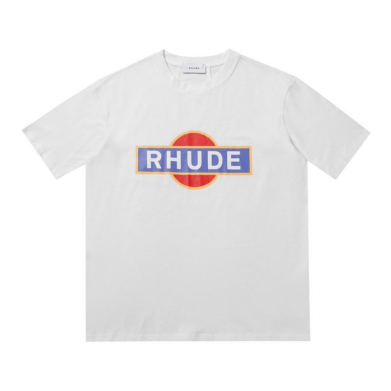 Loose Men's Short Sleeve T-Shi - огляд і ціна Streetwear Brand Slogans