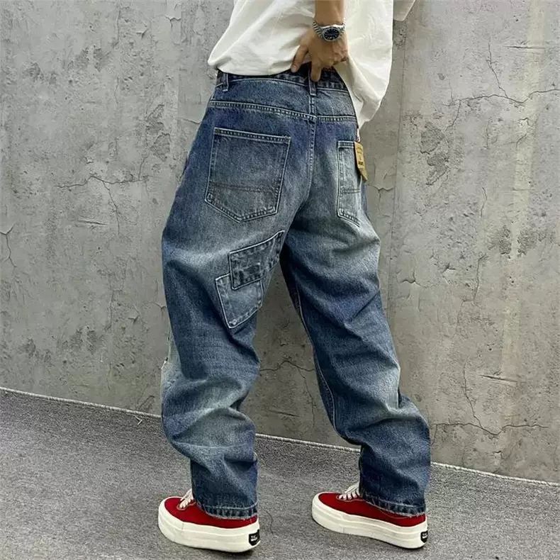 Brand Splicing Jeans Autumn Fa - огляд і ціна Streetwear Brand Jeans