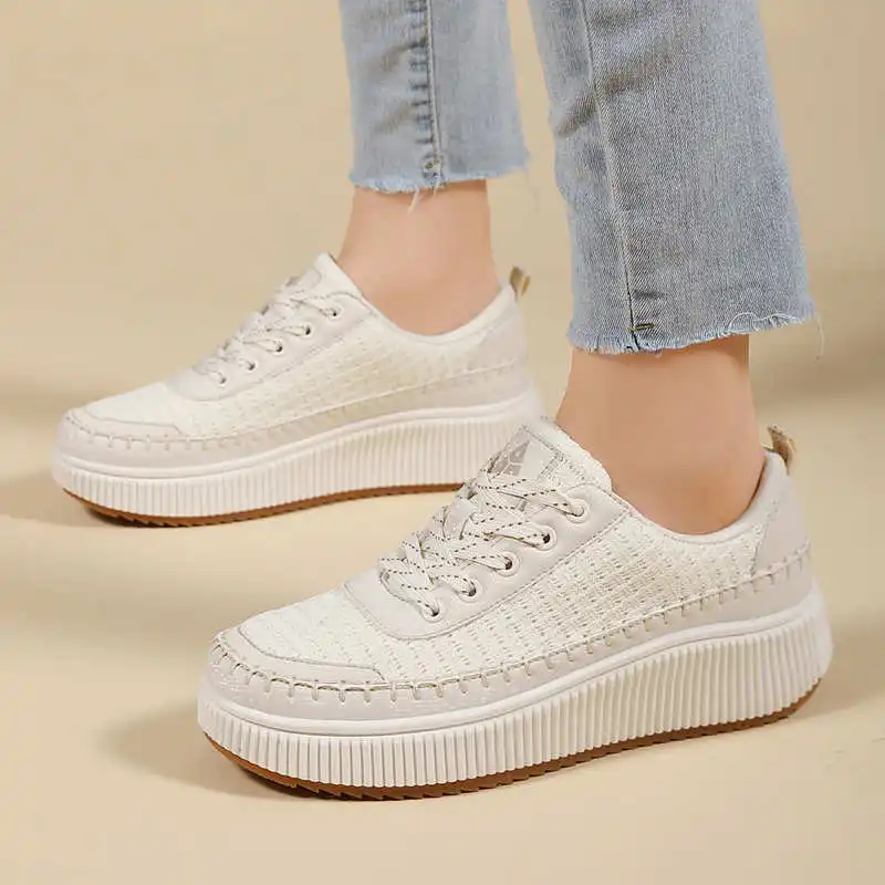 Brown Shoes Woman Flats Autumn - огляд і ціна Streetwear Brand Name