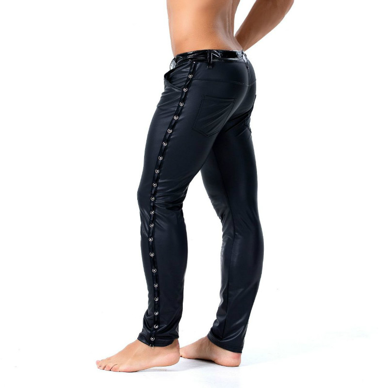 S-XXL Brand Men Leather Rivet  - огляд і ціна Streetwear Brand China