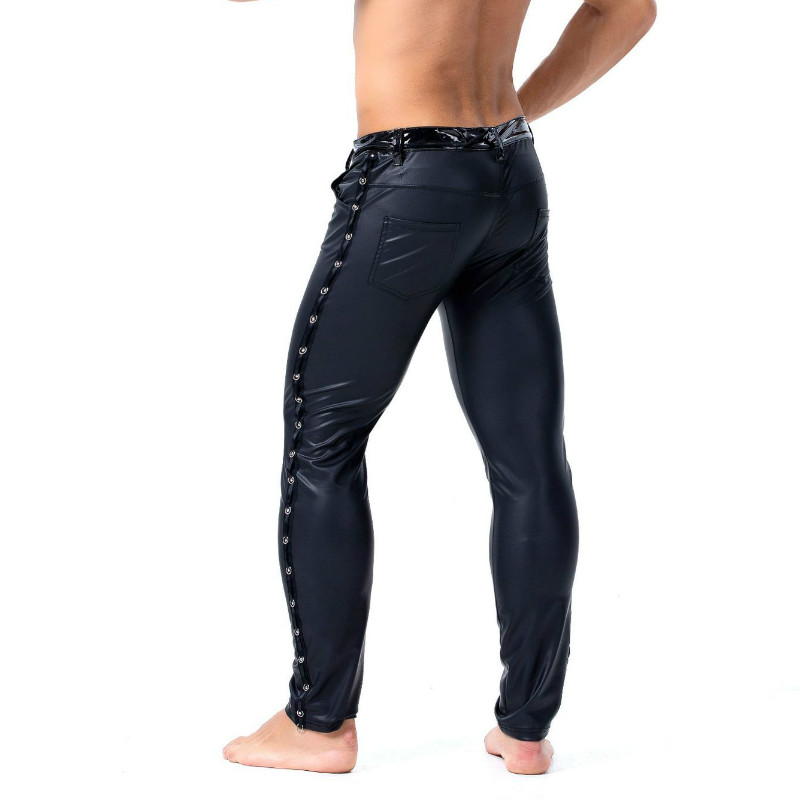 S-XXL Brand Men Leather Rivet  - огляд і ціна Streetwear Brand China