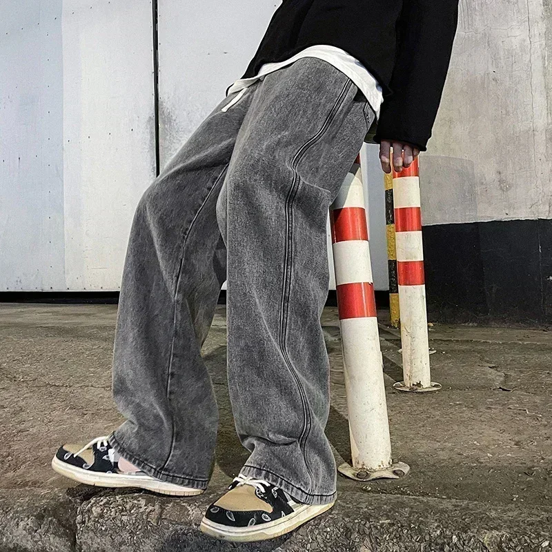 New Streetwear Loose Jeans Men - огляд і ціна Streetwear Brand Jeans