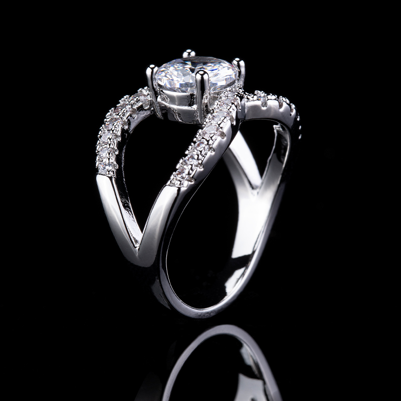 925 Sterling Silver Shiny Zirc - огляд і ціна Streetwear Brand Rings