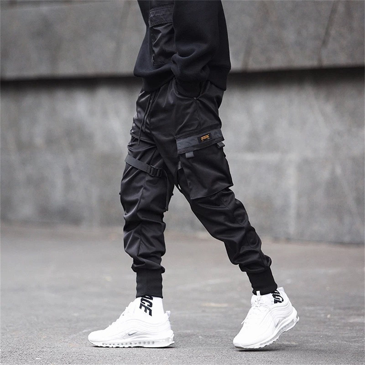 Black Hip Hop Cargo Pants Summ - огляд і ціна Streetwear Brand China