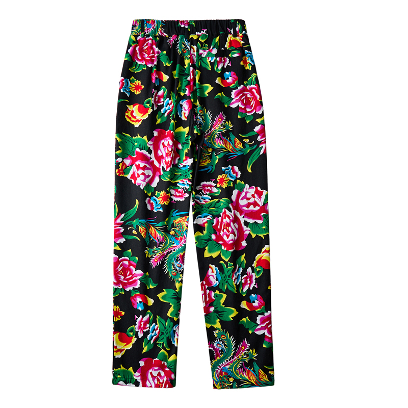 Men Chinese Style Popular Pant - огляд і ціна Streetwear Brand With Flowers