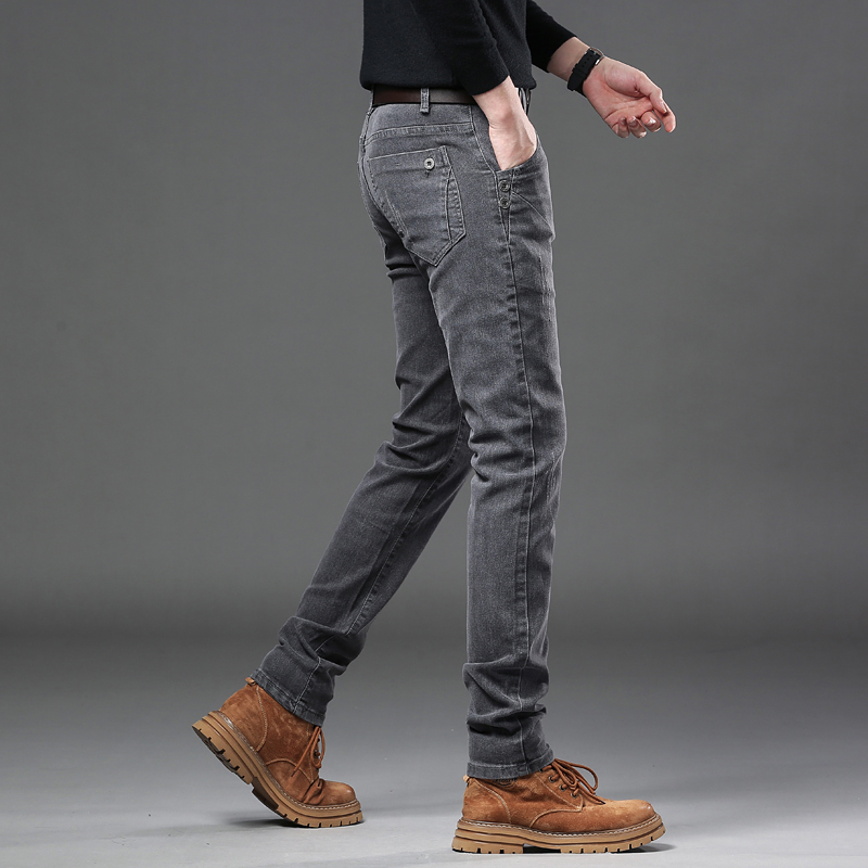 New Pure Gray Korean Slim Jean - огляд і ціна Streetwear Brand Jeans