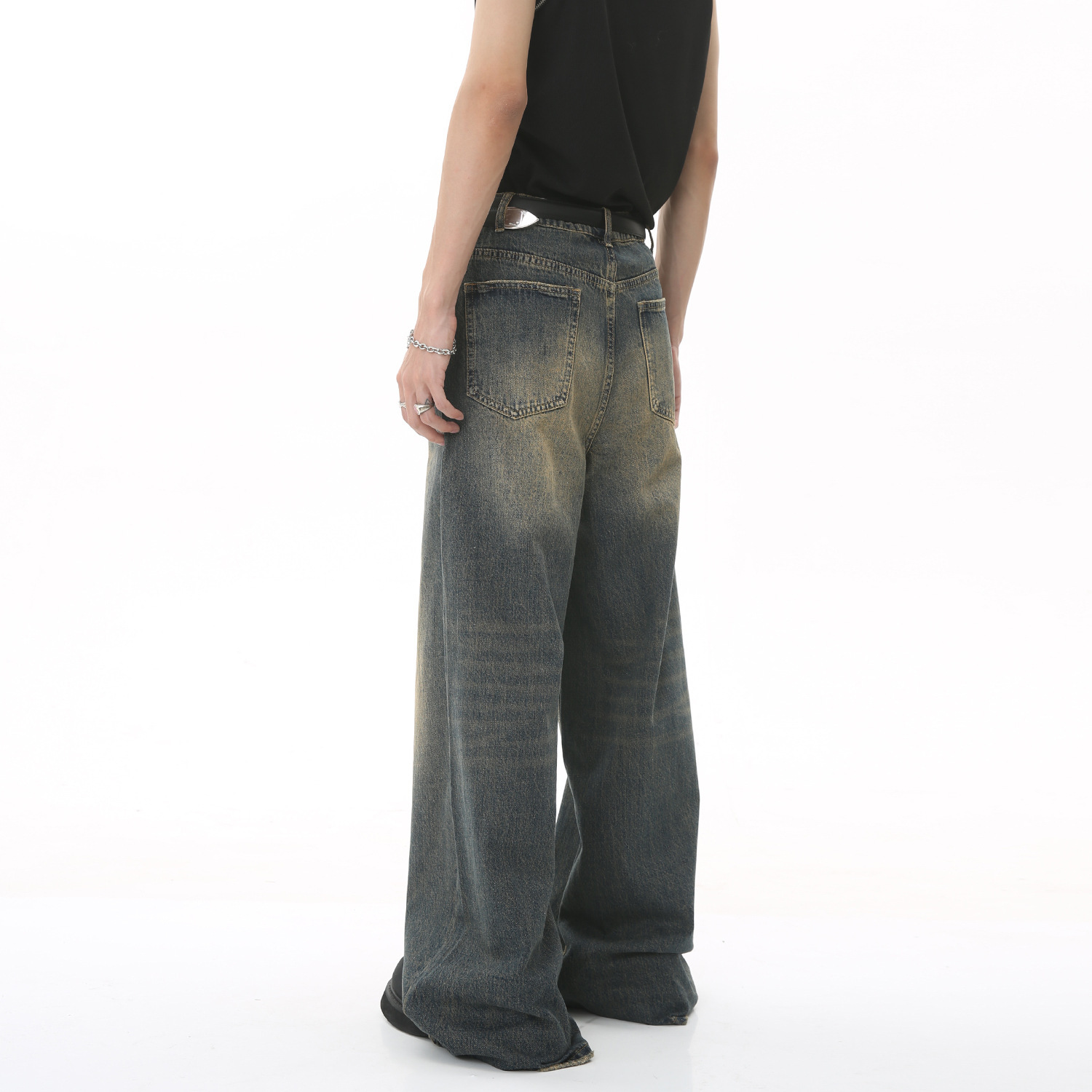 New Men's Baggy Straight Leg W - огляд і ціна Streetwear Brand Jeans