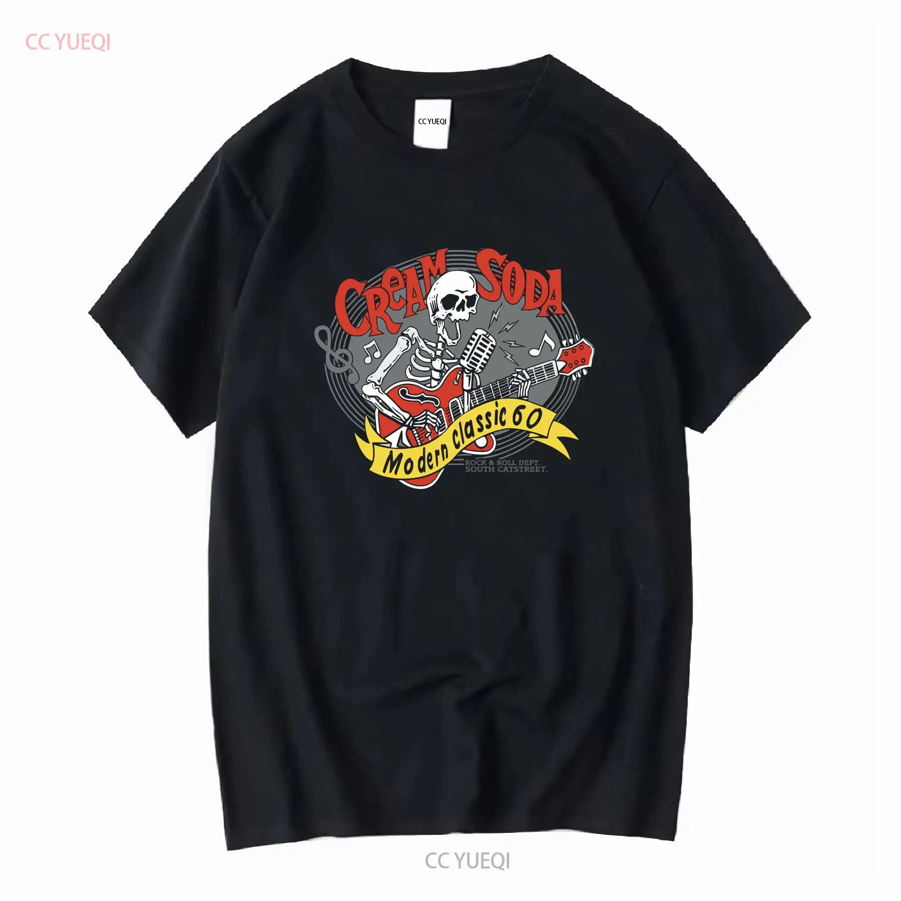 Cream Soda Rock Roll T shirt J - огляд і ціна Streetwear Brand China