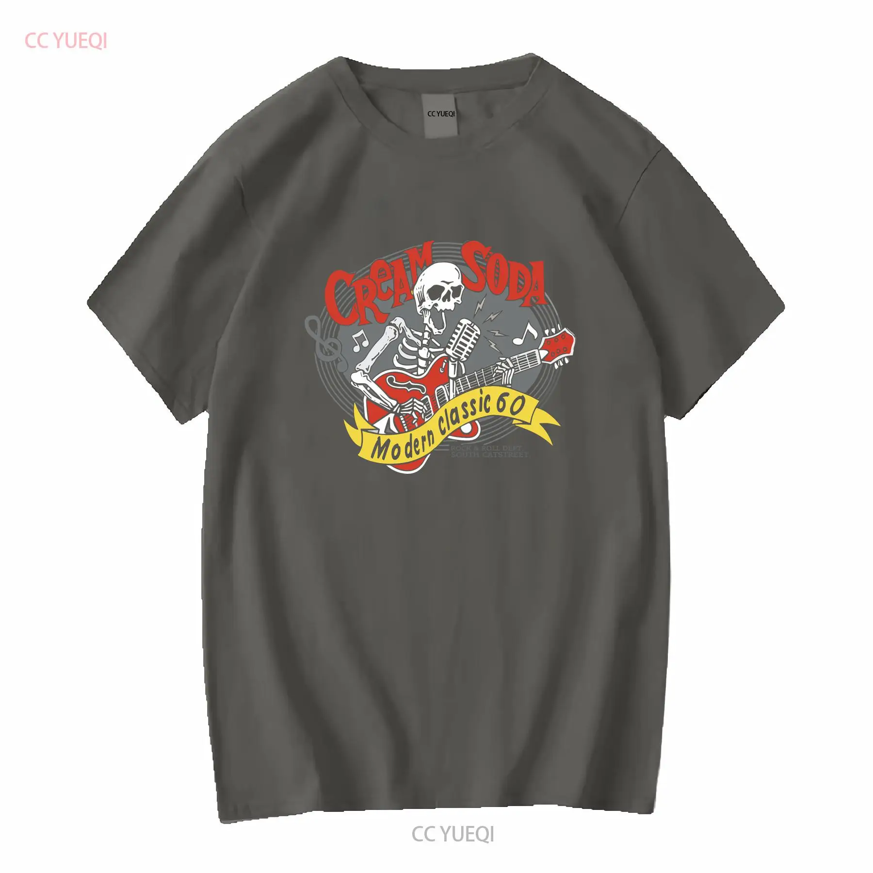 Cream Soda Rock Roll T shirt J - огляд і ціна Streetwear Brand China