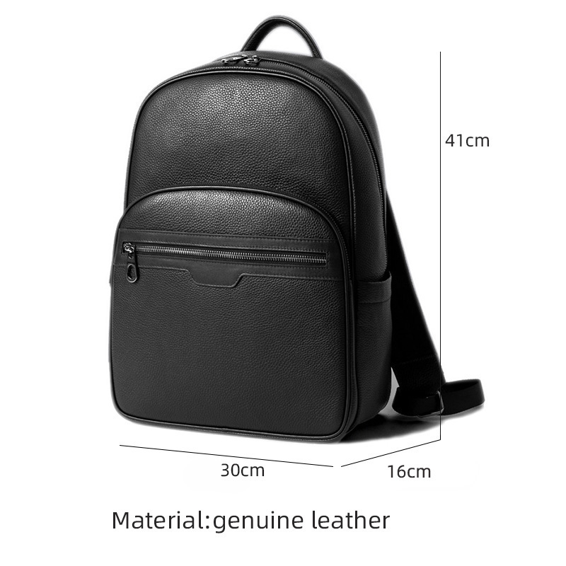 New Brand Genuine Leather Men  - огляд і ціна Streetwear Brand Backpack